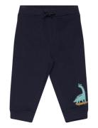 Nmmvimo Nreg Aop Swe Pant Bru Bottoms Sweatpants Navy Name It