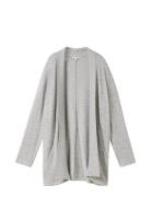 T-Shirt Cosy Cardigan Tops Knitwear Cardigans Grey Tom Tailor