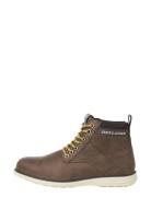 Jfwdenver Pu Combo Boot Nyörisaappaat Brown Jack & J S