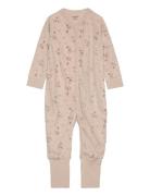 Jumpsuit Ls - Aop Jumpsuit Haalari Beige CeLaVi