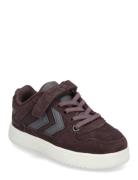 St. Power Play Suede Jr Sport Sneakers Low-top Sneakers Brown Hummel