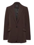 Rubysusbbfrida Blazer Blazers Single Breasted Blazers Brown Bruuns Baz...