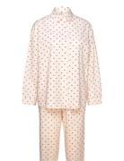 Amor Pyjamas Set Pyjama Cream Becksöndergaard