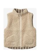 Wow Turnable Waistcoat Toppaliivi Beige Fliink