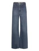 Pd-Asta French Jeans Wash Washingto Bottoms Jeans Wide Navy Pieszak
