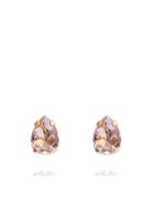 Petite Drop Stud Earring Gold Accessories Jewellery Earrings Studs Gol...