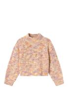 Nkfobbelina Ls Short Knit Tops Knitwear Pullovers  Name It