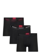 Boxerbr Triplet Pack Bokserit Black HUGO