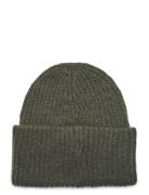 Beanie Serina Accessories Headwear Beanies Khaki Green Lindex