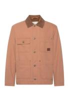 Cotton Work Jacket Ohut Takki Orange GANT