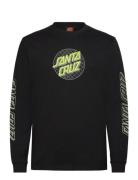 Meyer Freestyle Dot Center Tops T-shirts Long-sleeved Black Santa Cruz