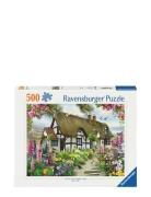 Thatched Cottage 500P Toys Puzzles And Games Puzzles Classic Puzzles M...