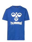 Hmltres T-Shirt S/S Sport T-shirts Short-sleeved Blue Hummel