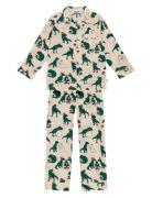 Lex Pyjamasetti Pyjama Green Molo