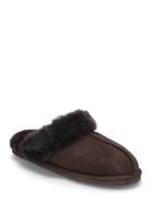 Rhbrisbane Shearling Reversed Slipp Aamutossut Tohvelit Brown Rosemund...