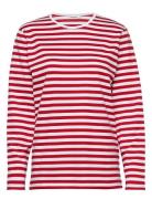 Pitkähiha Shirt Tops T-shirts & Tops Long-sleeved Red Marimekko