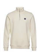 Basic Organic 1/2 Zip Sweat Tops Sweat-shirts & Hoodies Sweat-shirts C...