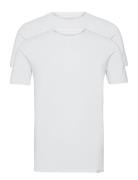 Les Deux Basic T-Shirt - 2-Pack Tops T-shirts Short-sleeved White Les ...