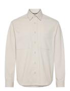 P-Owen-2Pp-C1-244 Tops Shirts Casual Cream BOSS