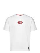 T_Brady_Nfl Tops T-shirts Short-sleeved White BOSS