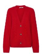 Kymberly Tops Knitwear Cardigans Red IVY OAK