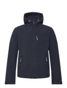 Hooded Soft Shell Trekker Jkt Ohut Takki Navy Superdry