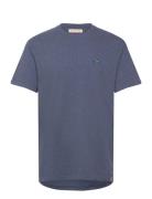 Application T-Shirt Tops T-shirts Short-sleeved Navy Revolution