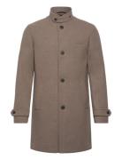 Jjemelton Wool Coat Sn Villakangastakki Pitkä Takki Brown Jack & J S