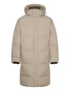 Recycled Padded Coat Parka Takki Cream Lindbergh