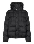 Whistler Short Puffer Wmn Topattu Pitkä Takki Black G-Star RAW