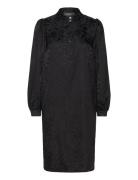 Mmzuie Melo Dress Polvipituinen Mekko Black MOS MOSH