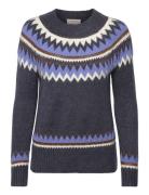 Fqmayfair-Pullover Tops Knitwear Jumpers Grey FREE/QUENT