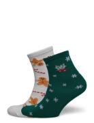 Onlchristmas 2-Pack Sock Box Acc Lingerie Socks Regular Socks White ON...