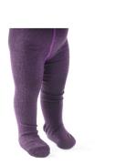 Wool Tights, Powder Sukkahousut Purple Smallstuff