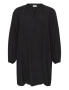 Kcsabrine Dress Polvipituinen Mekko Black Kaffe Curve