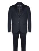 Bs Chapelle Classic Fit Suit Set Puku Navy Bruun & Stengade