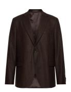 Fogerty Blazer Suits & Blazers Blazers Single Breasted Blazers Brown O...