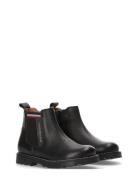 Tommy Hilfiger Kids Anke Boots Bootsit Nauhalliset Saapikkaat Black To...