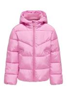 Kognewamanda Short Jacket Otw Toppatakki Pink Kids Only