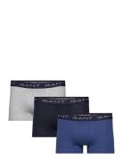 Trunk 3-Pack Bokserit Navy GANT