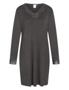 Karita Longsleeved Dress Yöpaita Grey CCDK Copenhagen