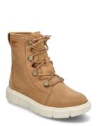 Sorel Explorer Iii Joan Wp Shoes Boots Ankle Boots Ankle Boots Flat He...