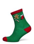 Vmelf Socks Xmas Lingerie Socks Regular Socks Green Vero Moda