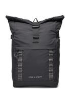 Ripstop Rolltop Reppu Laukku Black Lyle & Scott