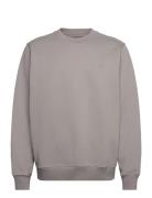 Anf Mens Sweatshirts Tops Sweat-shirts & Hoodies Sweat-shirts Grey Abe...