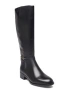 Women Boots Korkeavartiset Saapikkaat Black Tamaris