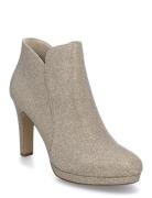 Women Boots Shoes Boots Ankle Boots Ankle Boots With Heel Beige Tamari...