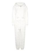 Teddy Jumpsuit Pyjama White Missya