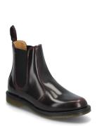 Flora Arcadia Shoes Chelsea Boots Burgundy Dr. Martens