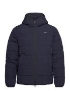 Anf Mens Outerwear Vuorillinen Takki Topattu Takki Navy Abercrombie & ...